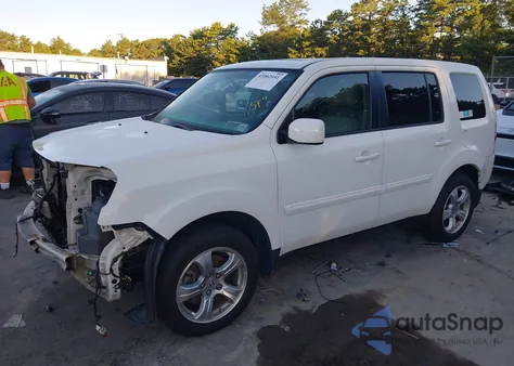 2013 Honda Pilot Ex-L z USA, uszkodzony, nr VIN 5FNYF4H52DB047336